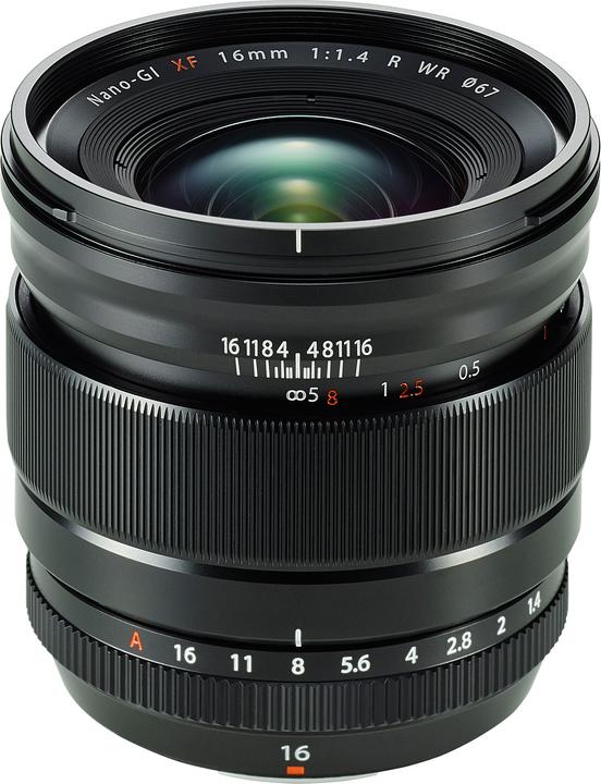 Actual product image Fujifilm Fujinon XF 16mm f/1.4 R WR (Fujifilm Fujinon XF, APS-C / DX)