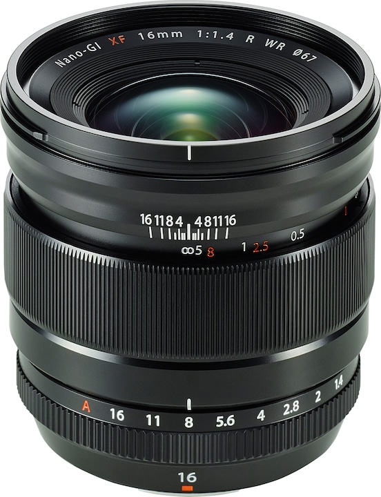 Produktbild Fujifilm Fujinon XF 16mm f/1.4 R WR (Fujinon XF, APS-C / DX)