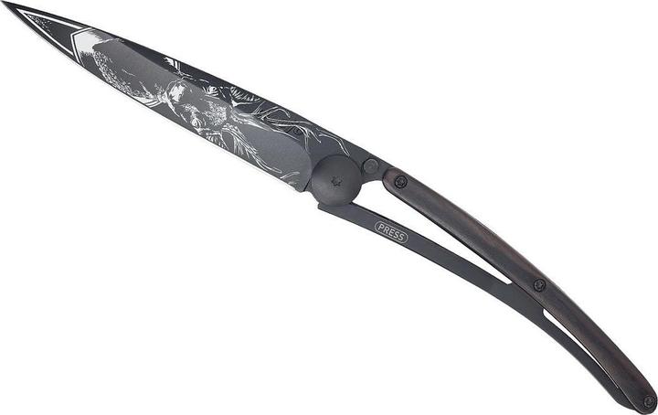 Immagine prodotto Deejo Coltello da tasca in ebano, cervo (9.50 cm)