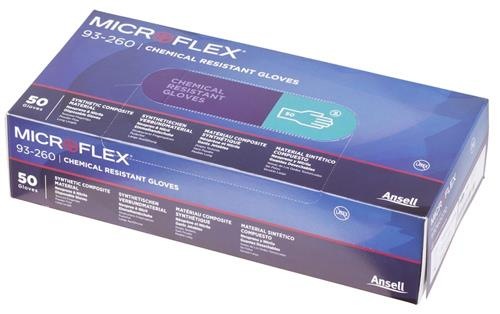 Produktbild Ansell Einweghandschuhe Microflex 93-260 Größe 9,5-10 grün/blau Neopren/Nitril EN 388, EN 374 (9.5, 10)