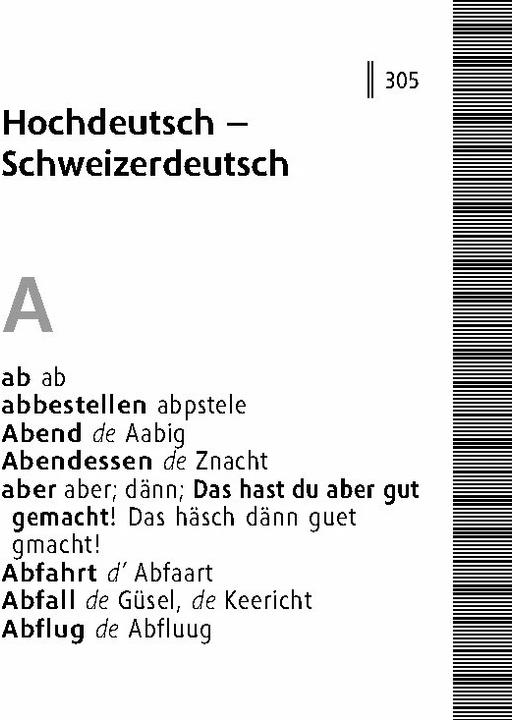 Actual product image Langenscheidt Lilliput Schweizerdeutsch (German, 2023)