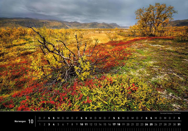 Immagine prodotto Calendario Premium Norvegia 2026 (50 x 35 cm)