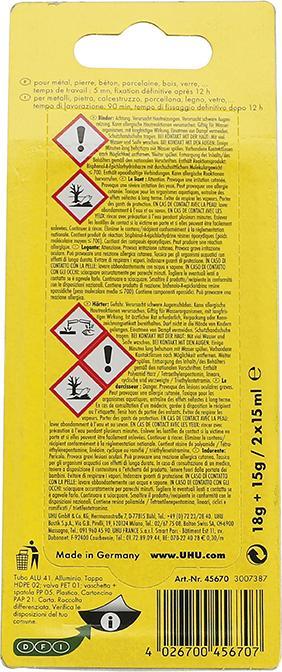 Actual product image UHU Plus Endfest (30 g, 15 ml)