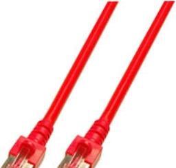 Produktbild Good Connections RNS® Patchkabel mit Rastnasenschutz, Cat. 6, S/FTP, PiMF, PVC, 250MHz, rot, 25m (S/FTP, CAT6, 25 m)