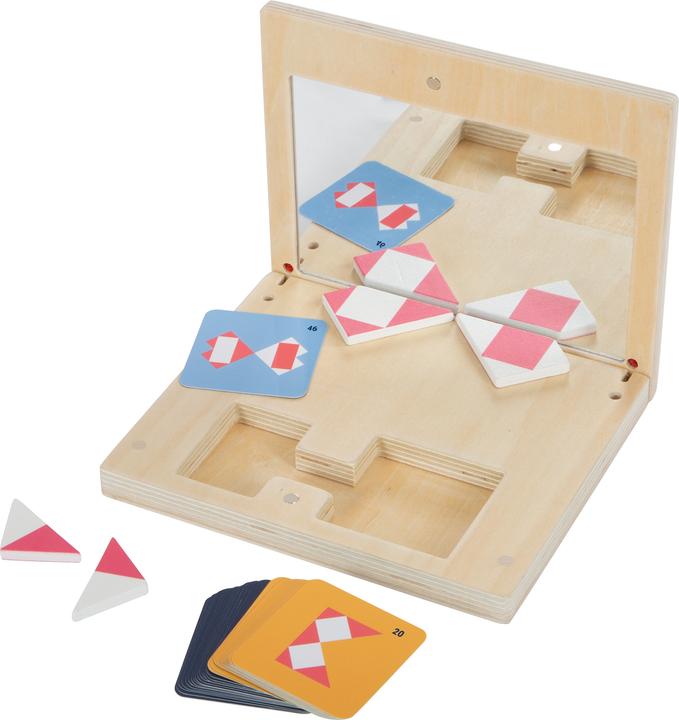 Productafbeelding small foot Symmetriespel met spiegel "Opvoeden (Duits)