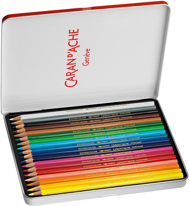 Produktbild Caran d'Ache Swisscolor Aquarelle (Mehrfarbig, 18 x)
