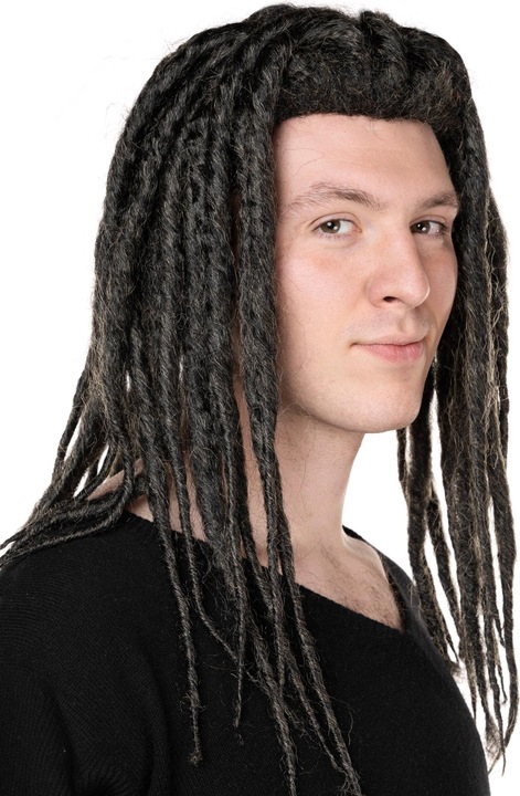 Actual product image Metamorph Schwarze Dreadlock Perücke