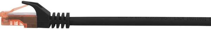 Actual product image Renkforce RF-5043808 RJ45 network cable, patch cable CAT 6 U/UTP 0.50 m Black m (U/UTP, CAT6, 0.50 m)