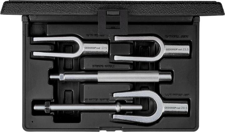 Actual product image Gedore Red red R11203003 Separating/assembling fork set 17.5-28.5mm 5-piece