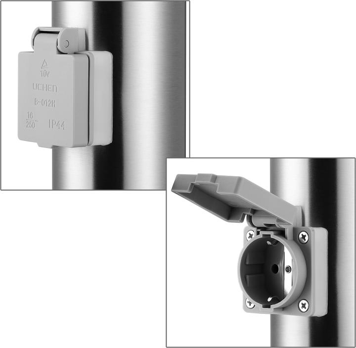 Image du produit Deuba Lampadaire (E27, IP44)