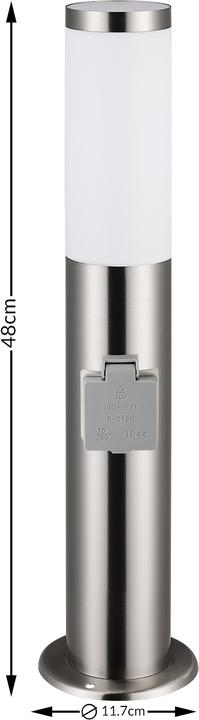 Image du produit Deuba Lampadaire (E27, IP44)