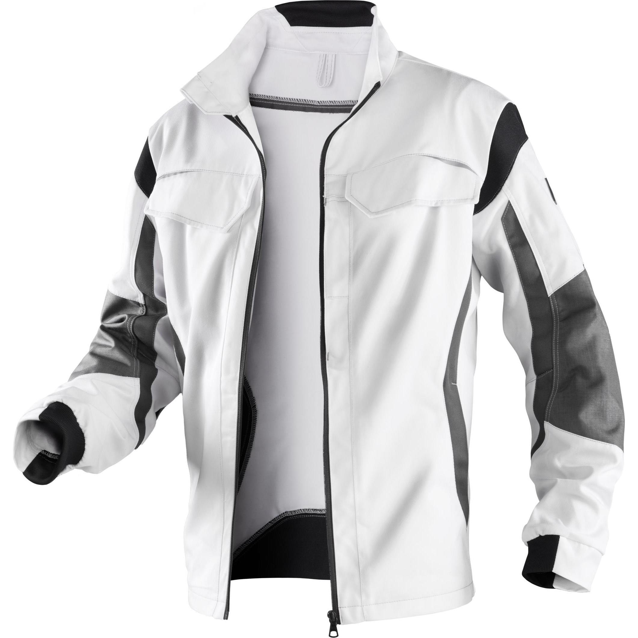 Kübler, Arbeitsjacke, Jacke PULSSCHLAG weiss/anthrazit Form 1324 Grösse 102 (102)