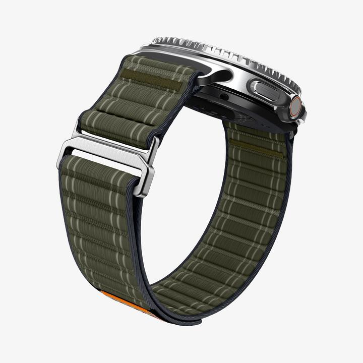 Produktbild Spigen - WBF0 - Samsung Galaxy Watch8 40mm/Watch8 44mm/Watch8 Classic - Green (20 mm, 22 mm, 46 mm, Fabric, Nylon)