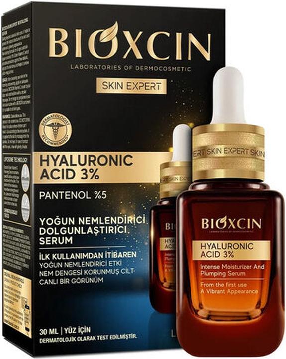 Bioxsine Feuchtigkeitsspendendes Serum mit Hyaluronsäure und Panthenol