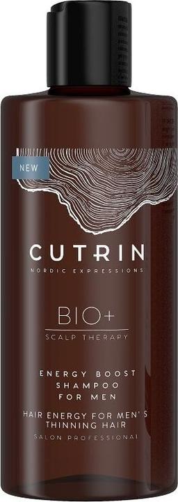 Cutrin BIO Energy Boost Shampoo for Men 250 ml (250 ml, Flüssiges Shampoo)