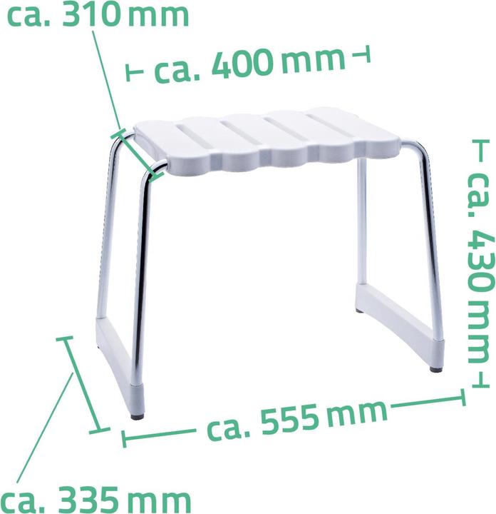 Produktbild Ridder Badhocker (100 kg)