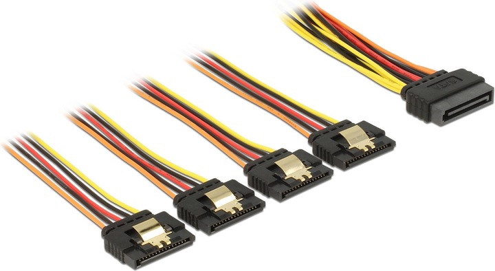 Immagine prodotto Delock Adattatore di alimentazione SATA 4x SATA, dritto