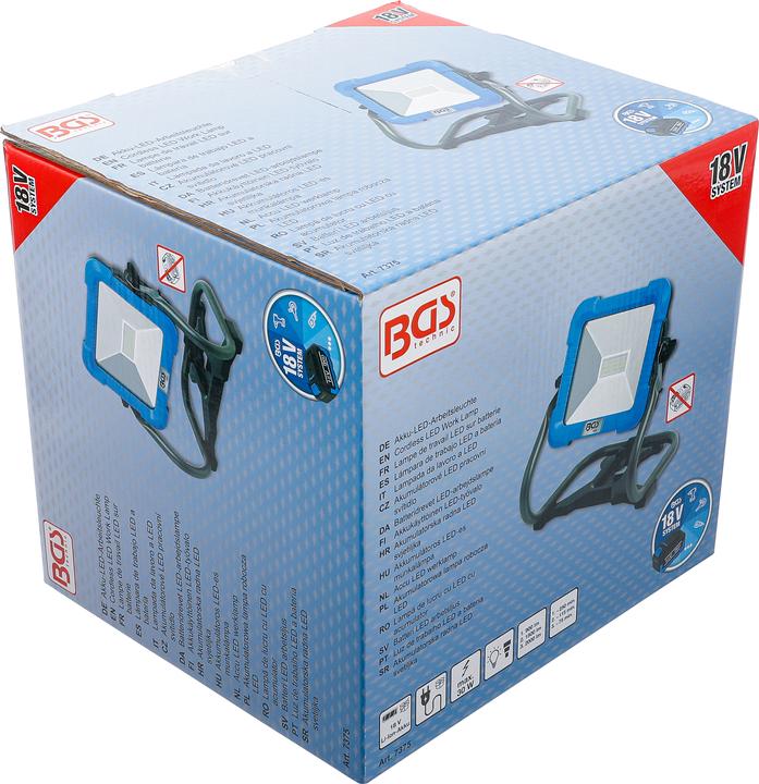 Produktbild BGS Akku-LED-Arbeitsleuchte | klappbar | 18 V | ohne Akku (900 lm)
