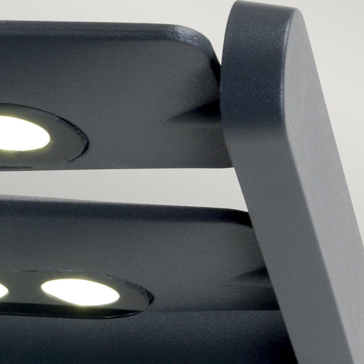 Thumbnail - Elstead Lighting, Wandleuchte + Deckenleuchte, Sigmuns LED Aussen-Wandleuchte 6-fach Graphit IP65 (1210 lm)