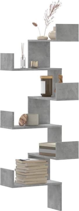 Immagine prodotto vidaXL Scaffale a muro ad angolo (45 x 45 x 147 cm)