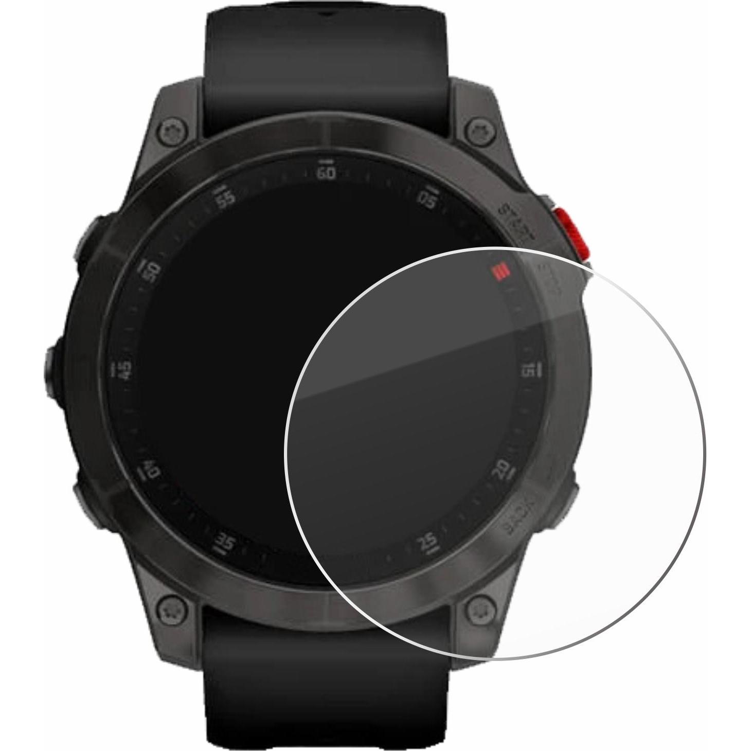 Thumbnail - Savvies Panzerglas Hartglas Displayschutz, Smartwatch Schutzfolie, Transparent