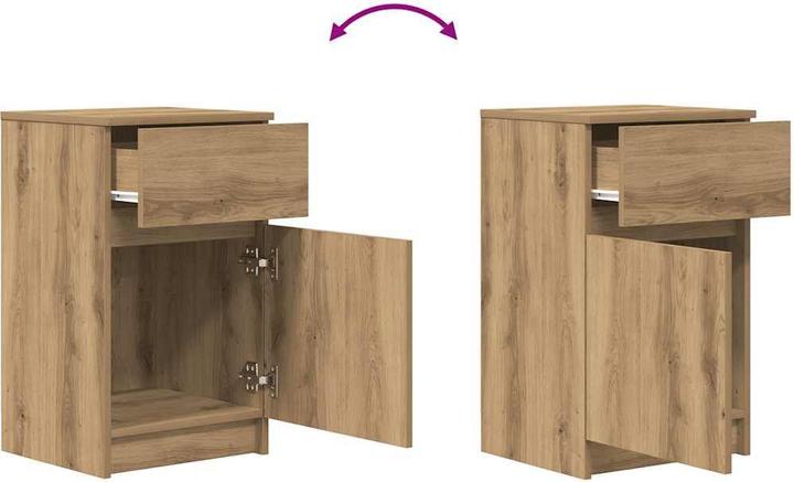 Actual product image vidaXL Nachttisch (39 x 35 x 65 cm)