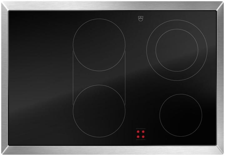 Actual product image V-ZUG CookTop V600 E804B (79 cm)