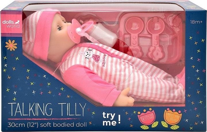 Produktbild Dolls World Lalka Talking Tilly 30cm