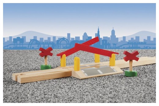 Actual product image Brio Level crossing