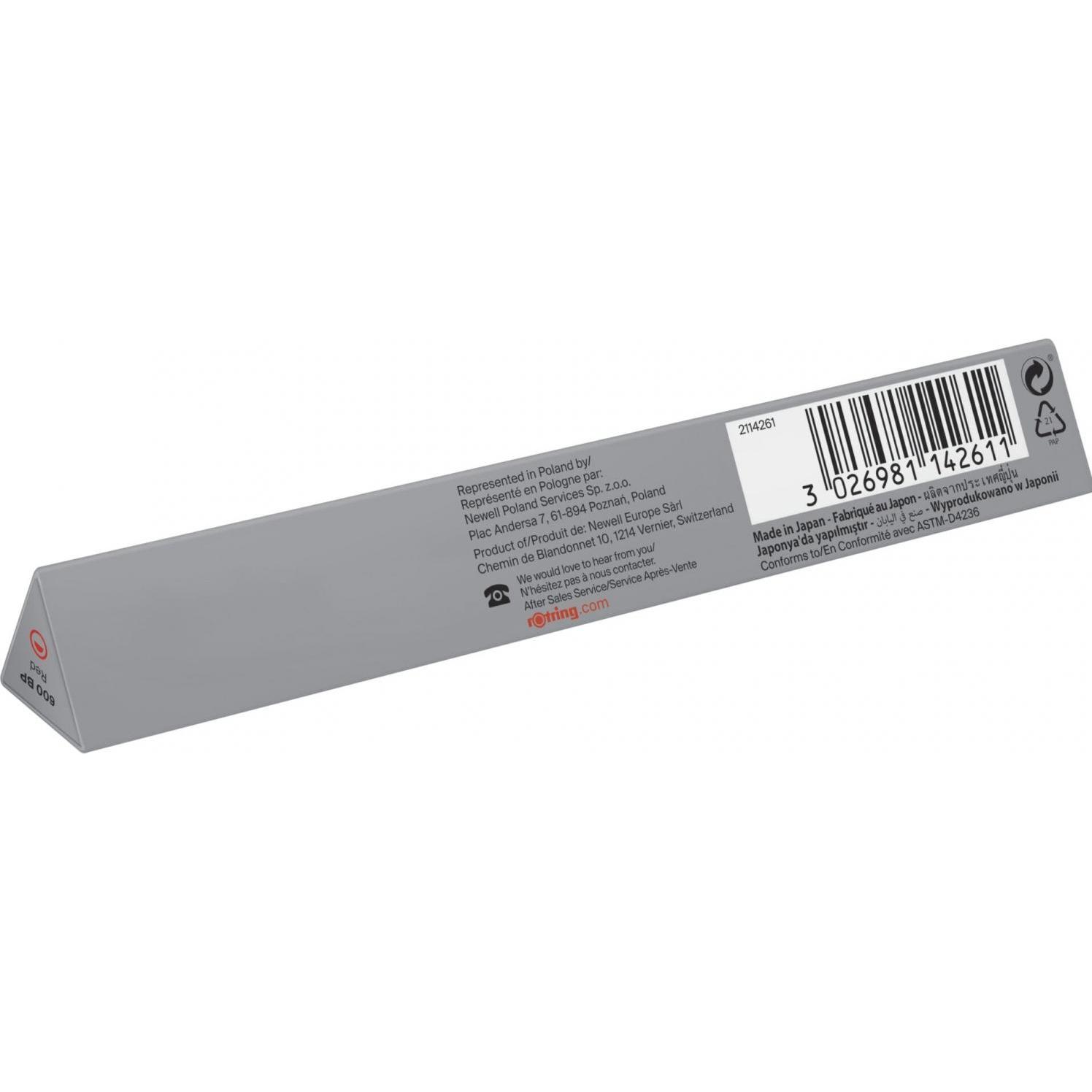 Thumbnail - Rotring, Schreibstifte, 600 Metallic M (Rot, 1 x)