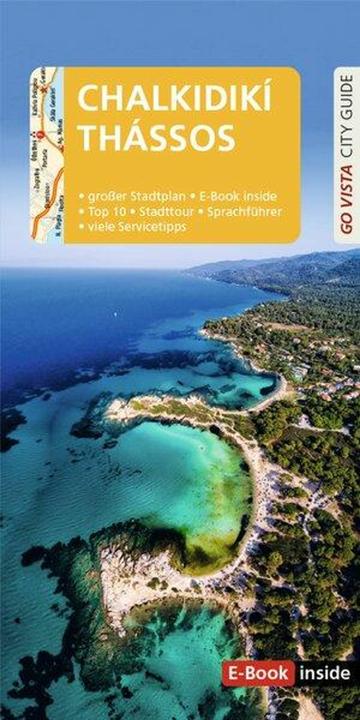 Immagine prodotto GO VISTA: Reiseführer Chalkidikí & Thássos (Tedesco, Klaus Bötig, 2024)