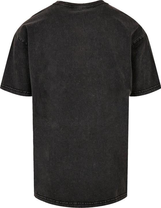 Actual product image Merchcode SLA - Toothy Pentagram Acid Washed Oversize Tee - 169721 (L)