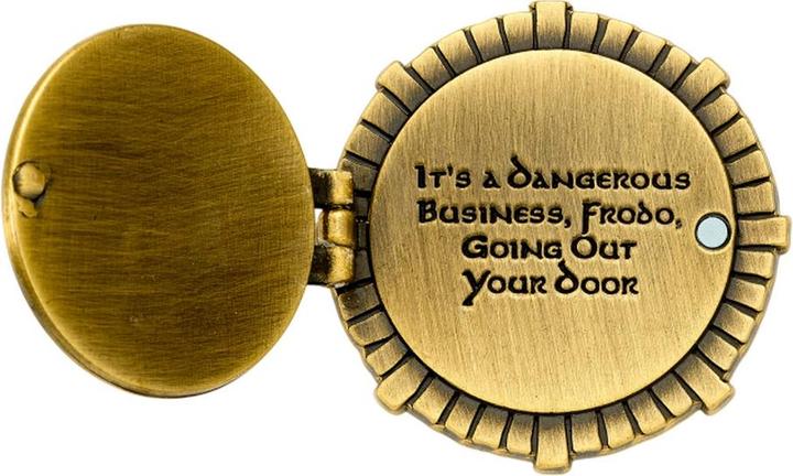 Actual product image Lord of the rings Hobbit Door Badge