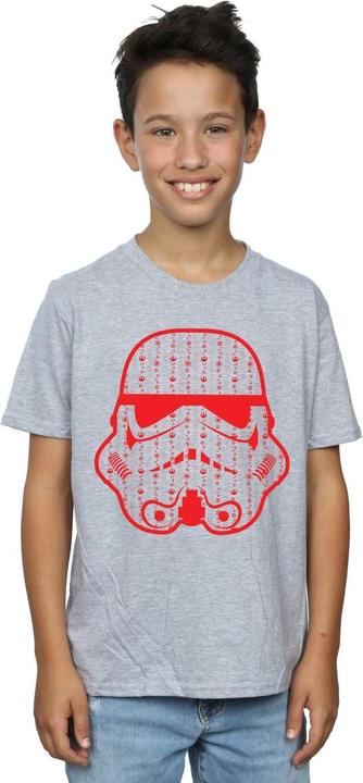 Produktbild Star Wars Christmas Stormtrooper Helmet TShirt Jungen (128)