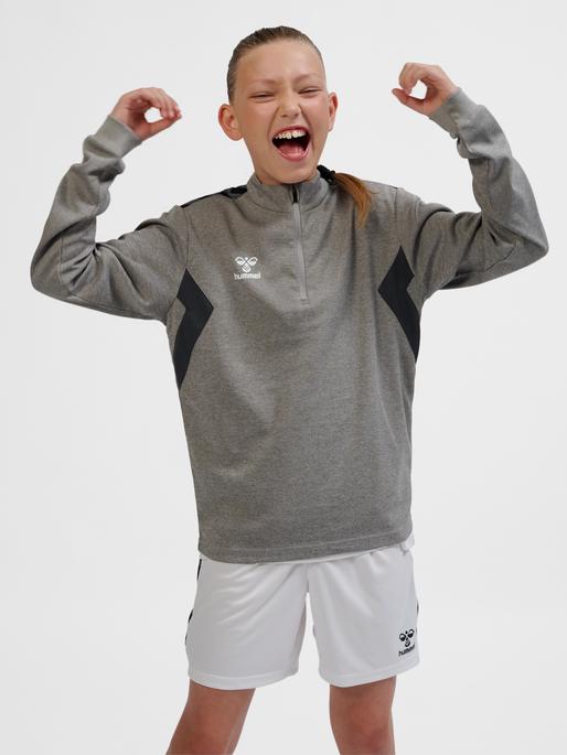 Actual product image hummel Hmlauthentic Half Zip Sweat Kids (140)
