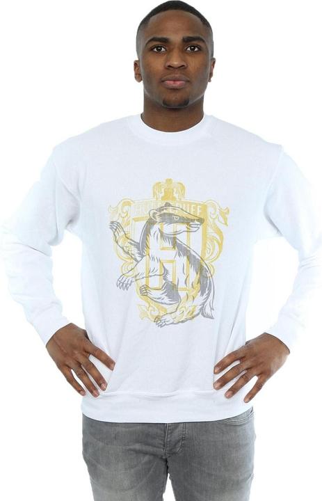 Actual product image Mens Hufflepuff Badger Crest Sweatshirt (3XL)