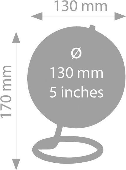 Actual product image Troika Globus GALILEI (13 cm)