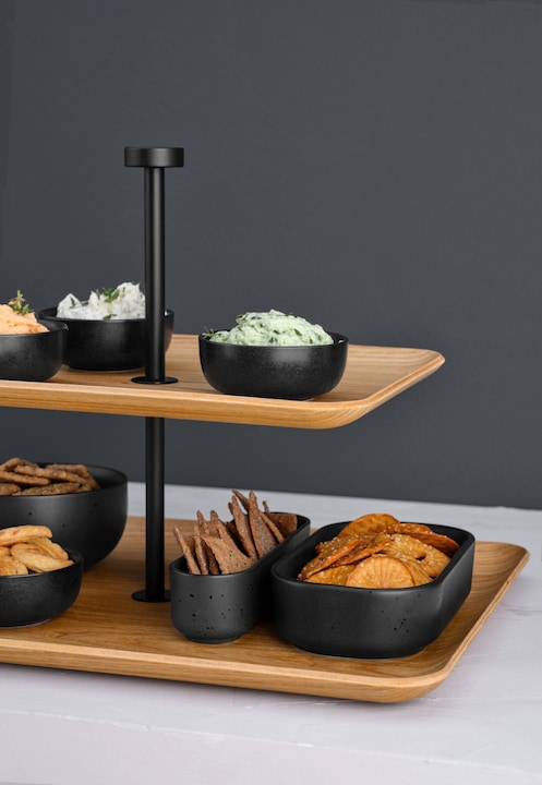 Actual product image ASA Selection wood etagere 2-tier oval