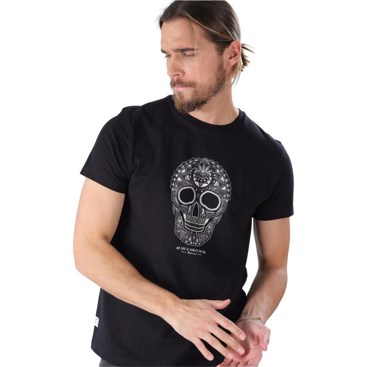 Deeluxe, Herren, Shirt, t-shirt, Schwarz, (M)