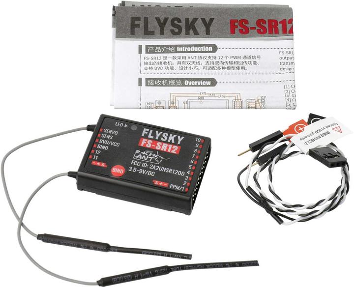 Produktbild Fly Sky Flysky SR12 ANT Empfänger 12 Kanal