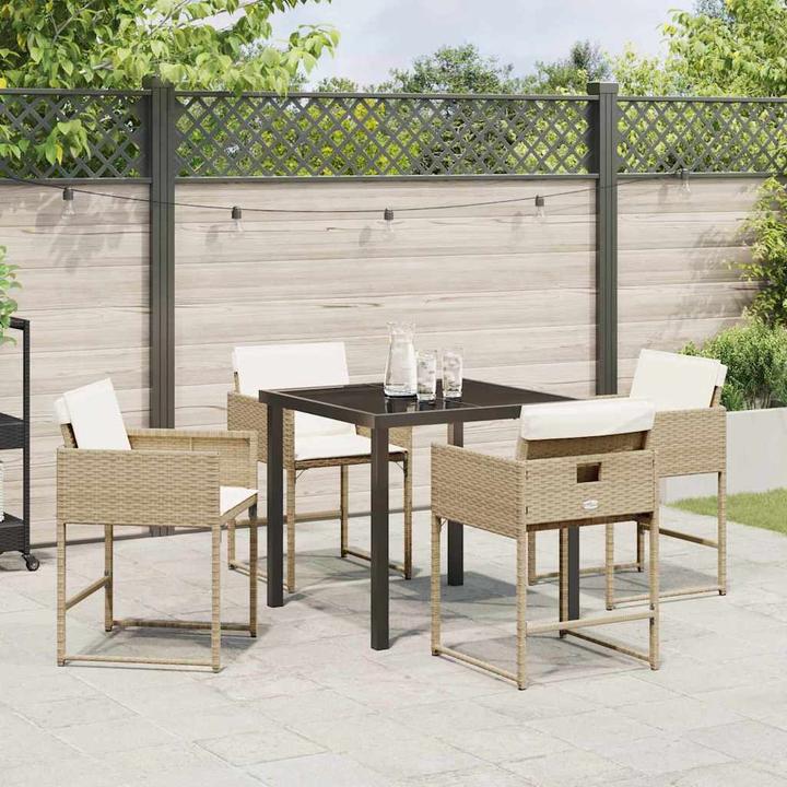 Actual product image vidaXL Garden dining set (80 cm)