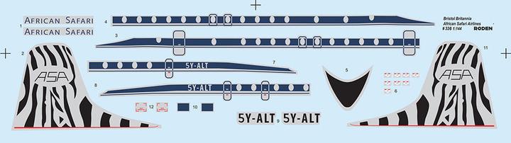 Produktbild Roden Bristol 175 Britannia African Safari