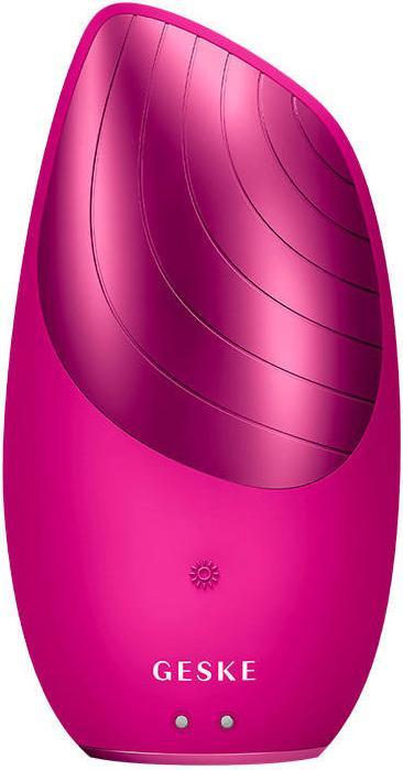 Image du produit Konjac Sponge Soniczna szczoteczka termiczna do twarzy 6w1 Geske z Aplikacją (magenta)