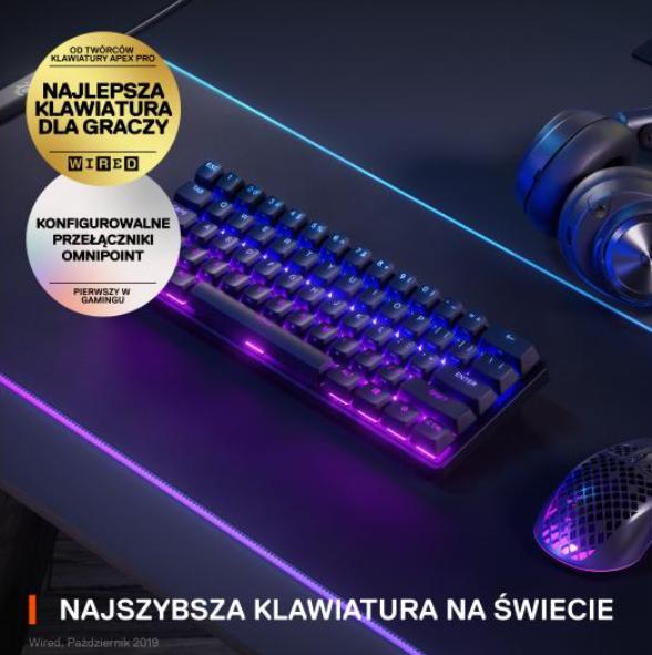 Image du produit SteelSeries Apex Pro Mini (US, Filaire)