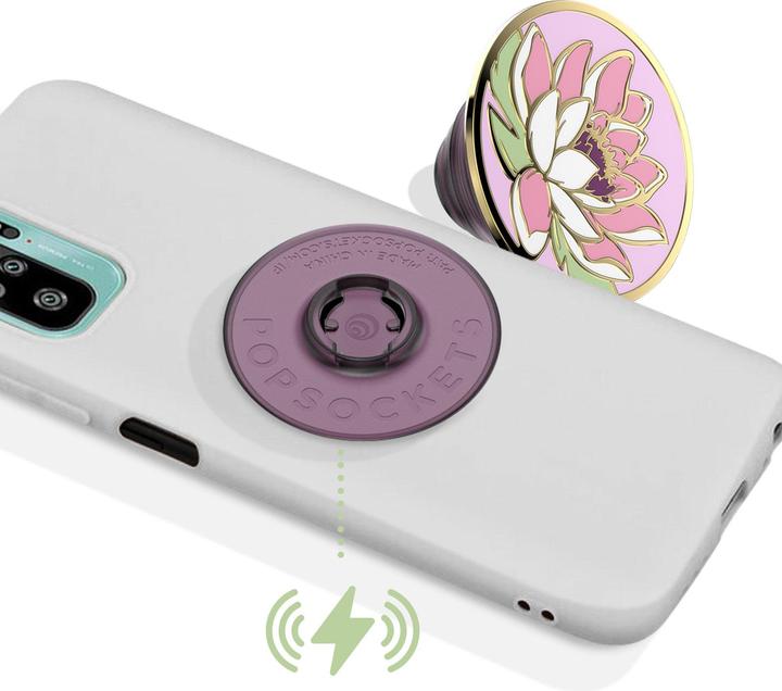 Actual product image PopSockets PopGrip Enamel Water Lily