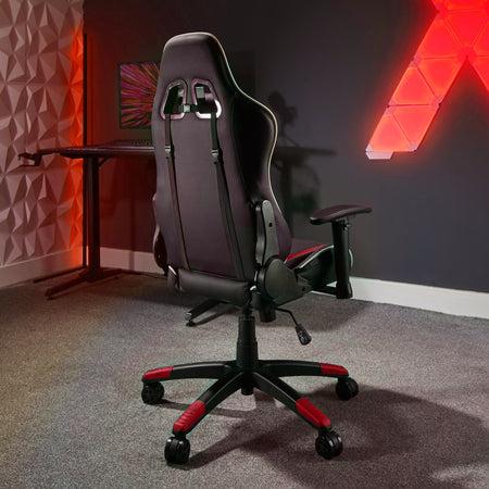 Actual product image X Rocker Chaise de jeu eSports compacte Agility JR Noire/Rouge