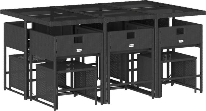 Produktbild vidaXL Garten Essgruppe (165 x 106 x 73 cm)