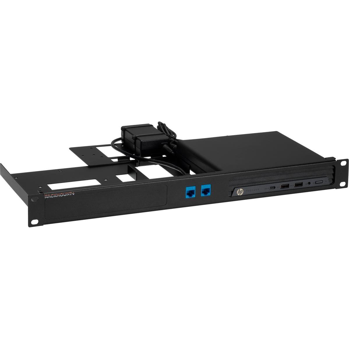 Thumbnail - Rackmount.IT Rack Mount Kit for HP Mini, Serverschrank Zubehör, Schwarz