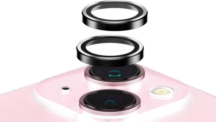 Actual product image PanzerGlass Hoops Camera Lens Protector (1 Piece, Apple iPhone 15 Plus, Apple iPhone 15)