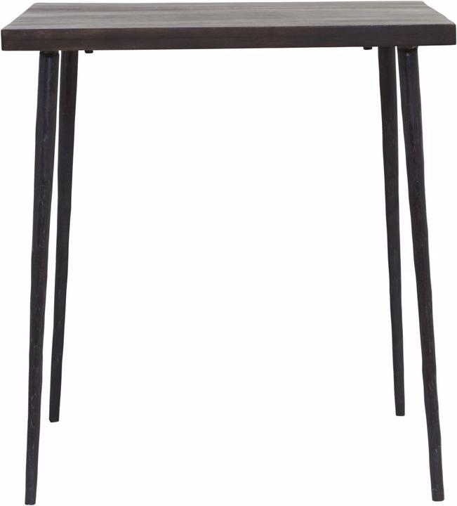 House Doctor Table, Slated, Black Spot (70 x 70 x 76 cm)